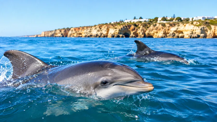 Albufeira Delfinbeobachtung und Höhlenbootstouren