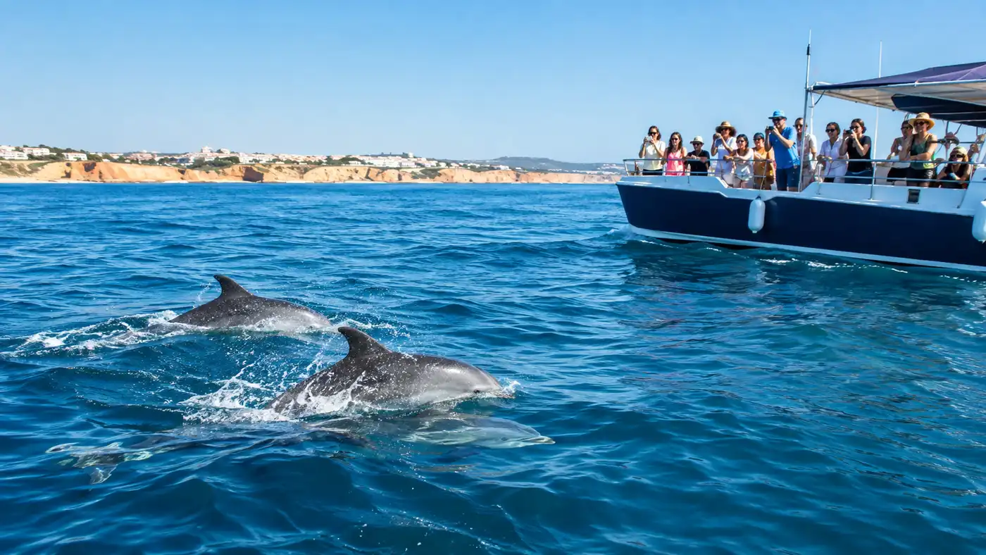 Observação de golfinhos e passeios de barco em Vilamoura
